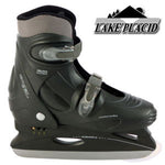 LAKE PLACID GLIDER ICE - BLACK - Sz USA 12 - 1 (UK 11 - 13)