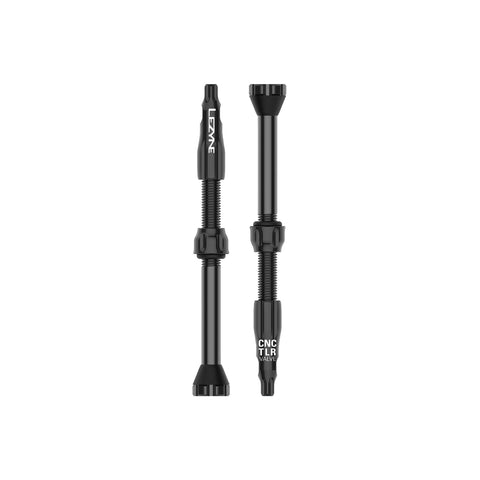 Lezyne - CNC TLR Valves (Pair) 60mm - Black
