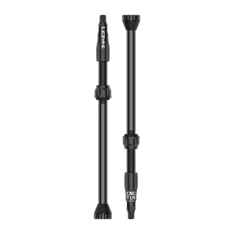 Lezyne - CNC TLR Valves (Pair) 80mm - Black