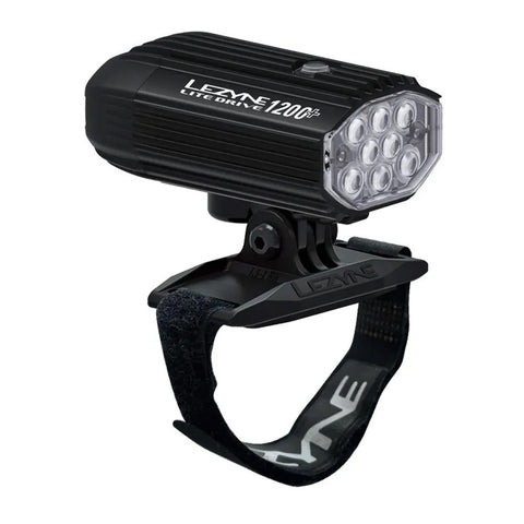 Lezyne - Helmet Lite Drive 1200+ - Satin Black