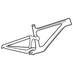 Lizard Skins - Clear Protective Frame Wrap - Large