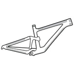 Lizard Skins - Clear Protective Frame Wrap - Frame Kit