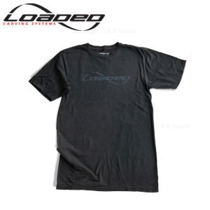 LOADED LOGO T-SHIRT, BLACK - MEDIUM