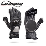 LOADED LEATHER RACE GLOVES (Pair) - L/XL