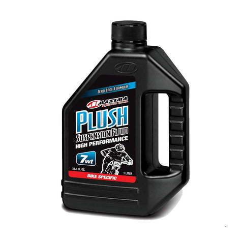 Maxima Suspension Oil PLUSH, 7wt 1 Liter Bottle - Rear Shock:  1L