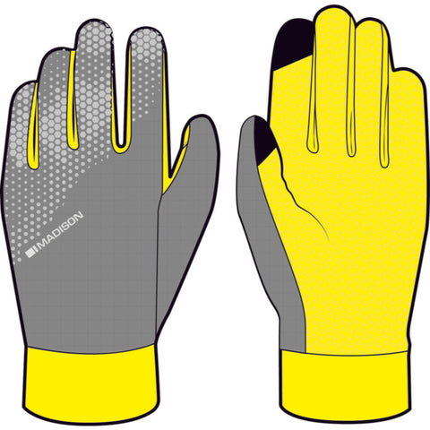 GLOVES Freewheel Wind Hi-Viz YW / GY XXL