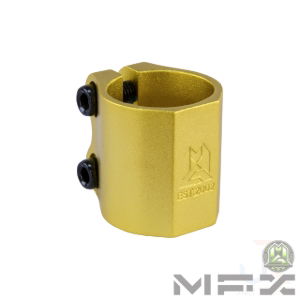 MFX EXTREME DOUBLE CLAMP - GOLD