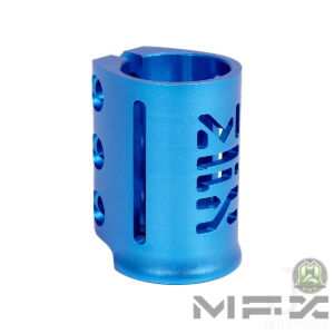 MFX X3 TRIPLE CLAMP - ANODISED BLUE