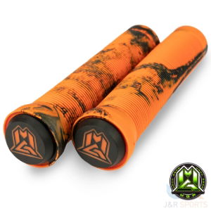 MGP 150mm GRIND GRIPS - SWIRLS - ORANGE/BLACK
