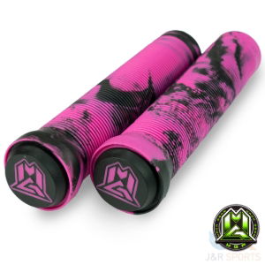MGP 150mm GRIND GRIPS - SWIRLS - PINK/BLACK