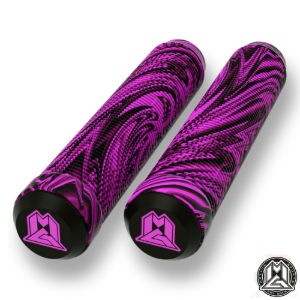 MGP 180mm GRIND GRIPS - SWIRLS - PINK/BLACK