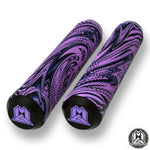 MGP 180mm GRIND GRIPS - SWIRLS - PURPLE/BLACK