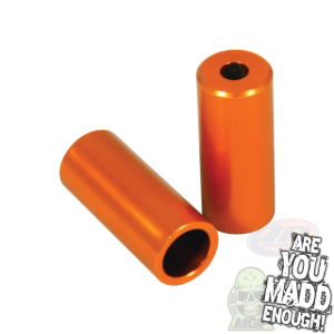 MADD ALLOY PEGS (PAIR) - ORANGE