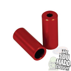 MADD ALLOY PEGS (PAIR) - RED