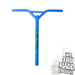 MGP BAT WINGS STRAIGHT 23" x 21" - BLUE with LOGO