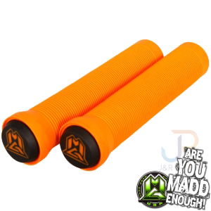 MGP 150mm GRIND GRIPS w BAR ENDS - ORANGE