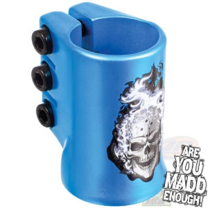 MGP HATTER HIC TRIPLE CLAMP - BLUE