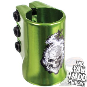 MGP HATTER HIC TRIPLE CLAMP - GREEN