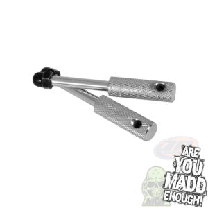 MGP INTEGRATED AXEL PEGS (PAIR) - SILVER