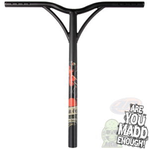 MGP "SHE DEVIL" BAT WINGS 21" x 23" (35mm) STRAIGHT - BLACK