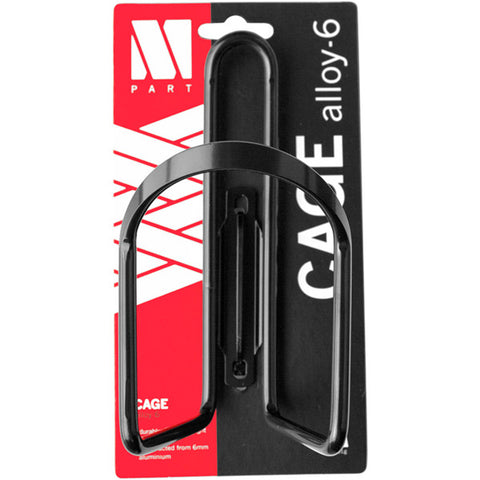 Bottle cage M PART 6mm alloy black - MPBC01