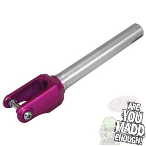MADD ALLOY THREADLESS FORK - PURPLE