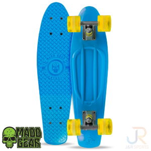 MADD SKINS RETRO BOARD - BLUE / YELLOW