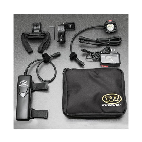 NITERIDER PRO 2200 RACE REMOTE FRONT LIGHT: BLACK