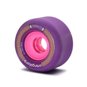 ORANGATANG "BEEFCAKE" inc JEHU V2 BEARINGS - PURPLE 73mm 83a (Set 4)