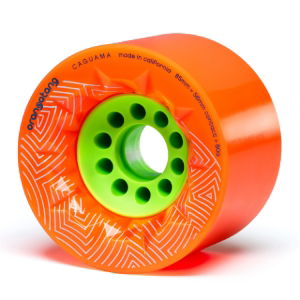 ORANGATANG "CAGUAMA" inc JEHU V2 BEARINGS - ORANGE 85mm 80a (Set 4)