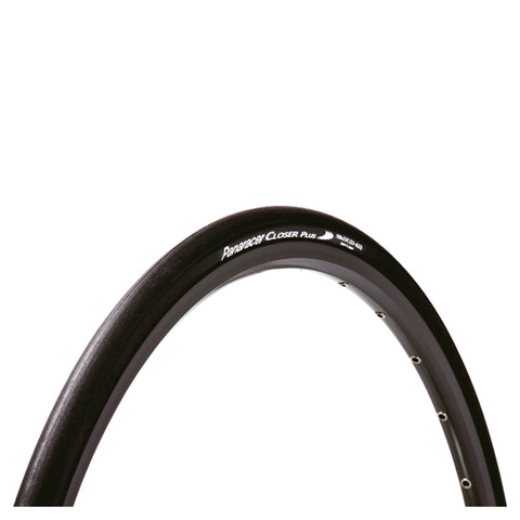 Panaracer Closer Plus Folding Road Tyre: BLACK/BLACK 700X28C