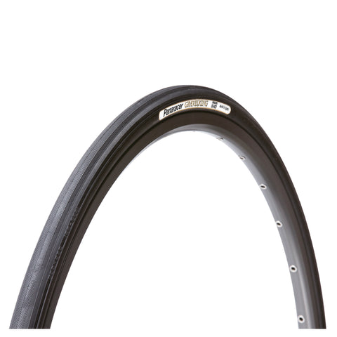 Panaracer GravelKing Slick Folding Allroad Tyre 2023: BLACK/BLACK 700X23C