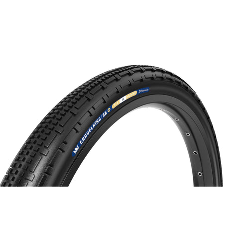 Panaracer TLR GravelKing SK Plus TLR Gravel Tyre: BLACK/BLACK 650BX48C/27.5X1.90
