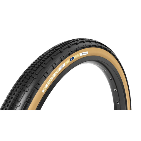 Panaracer TLR GravelKing SK TLR Gravel Tyre: BLACK/BROWN 650B X 48C / 27.5 X