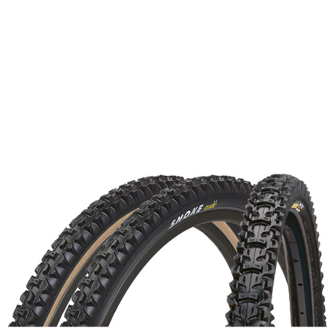 Panaracer Smoke Classic Folding Tyre: BLACK/BLACK 26X2.10"
