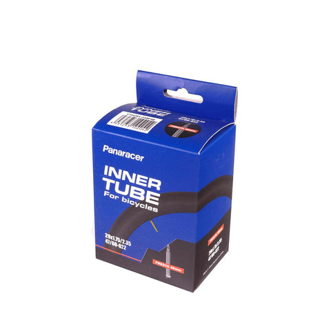 Panaracer Premium Inner Tube 27.5/29 Inch: BLACK/BLACK 29X1.75-2.35" 48MM P