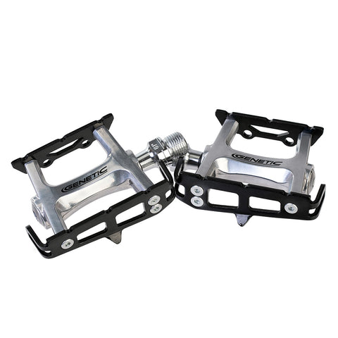 Pro Track PedalsAnodised with sealed bearings.