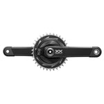 SRAM Crankset Powermeter XXSL Eagle Spider Q174 55mm Chainline Dub Black 34T T-Type (BB Not Included) 2022: BLACK 170MM