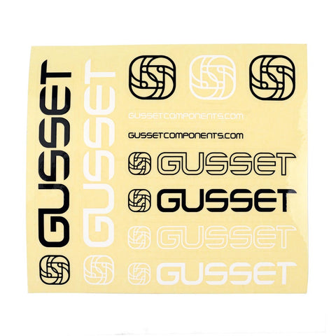 StickersGusset logo sticker sheet