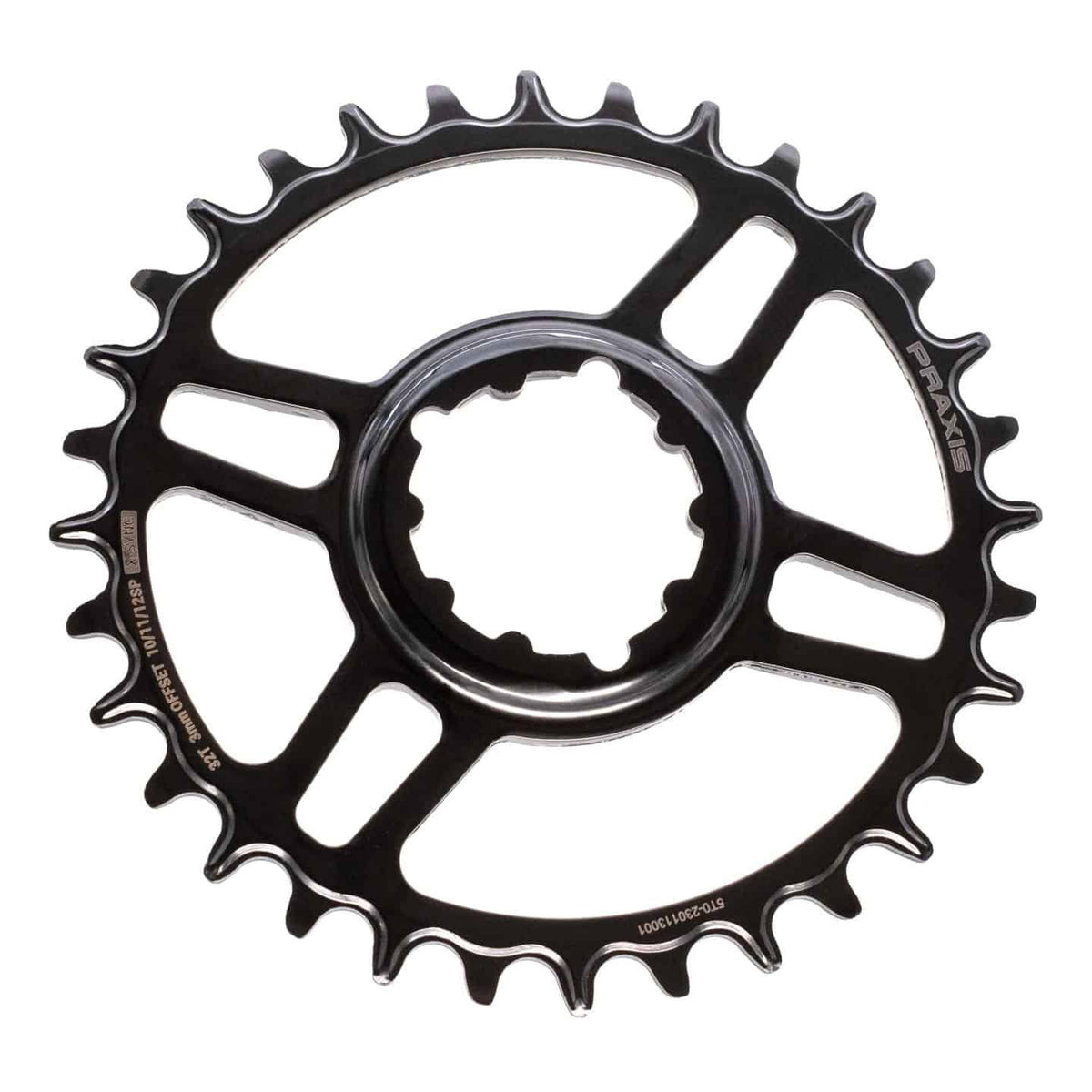 Praxis - Chainring - Steel DM NW 1x 32t 3mm – Scuff Wheels