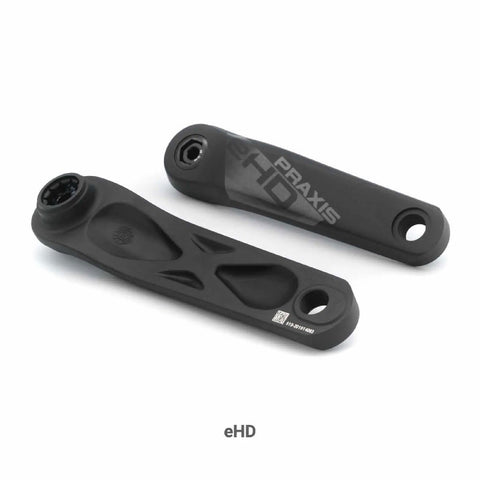 Praxis - eCrank Set EC-1 HD - ISIS Fit - Alloy 155mm