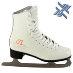 XCESS PRINCESS LEATHER ICE SKATE - SIZE 9 (43)