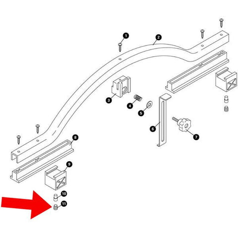 SPRE Park Sliding Block Set Screw WAG-4 - QK11302