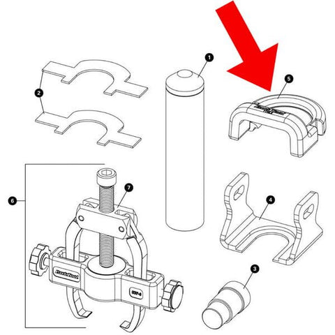 SPRE Park Crank Pad For CBP-5/CBP-8