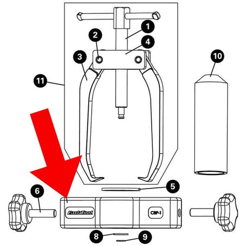SPRE Park Puller Body CBP-3
