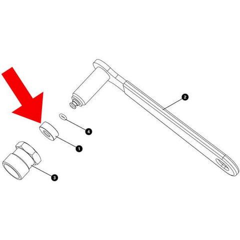 SPRE Park foot for CCP-44 - QK1203