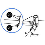 SPRE Park leg bolt for PCS-9/10