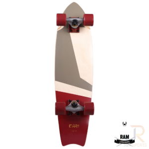 RAM LONGBOARD - TSHIKO 28" x 7.25" - BURNT OLIVE