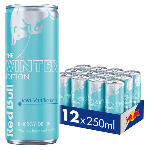 Red Bull Energy Drink Winter Edition (12 Pack) 2024:  250ML