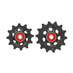 Sram Rear Derailleur Pulley Kit XX1/X01 Eagle (Includes 12T Upper And 14T Lower Pulley): BLACK 12 SPEED